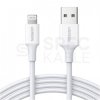 UGREEN Kabel USB 2.0 A / Lightning 8-pin (wtyk / wtyk) biały 1m