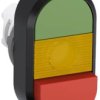 Podwójny przycisk MPD12-11Y żółty 1SFA611141R1103 /10szt./