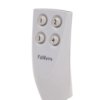 Pilot sterowania radiowego 4-przyciskowy zasilanie 3V bateria CR2032 szary FiWave FW-RC4G