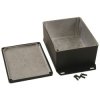Hammond 1590WCFBK Watertight Diecast Enclosure Flanged Base 120x94x56.5 Black