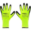 Rękawice robocze zimowe, ochronne odblaskowe rozmiar 10 żółte 97-613-10 NEO