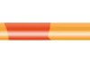 PVC-switching strand, highly flexible, LiYv, 0.14 mm², 18 x 0.1 mm, orange/red, outer Ø 1.1 mm, BYB-5-92F5397