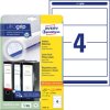 Avery-Zweckform L4761-25 Lever Arch File Labels 61x192mm White Opaque 120 pc(s)