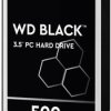 Western Digital Black™ 500 GB Dysk twardy wewnętrzny, 3,5'' (8,9 cm) SATA III WD5003AZEX Opakowanie zastępcze
