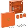 Skrzynka przyłączeniowa Spelsberg WKE 403 SL, IP66, (D x S x W) 200 x 110 x 200 mm, pomarańczowy, 1 szt.