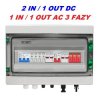 ROZDZIELNICA PV 1000V DC/AC 2 STRINGI 3 FAZOWA FOTOWOLTAIKA IP65