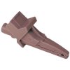 Metrel 20991785 A 1297 Alligator Clip Brown Good Electrical Contact