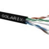 Przewód UTP Solarix, kat.6, szpula 500m, zewnętrzny, SXKD-6-UTP-PE