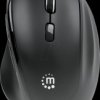 190237 Maus (Mouse), Funk, ergonomisch, USB-A/USB-C, schwarz