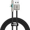 Kabel przewód USB - USB-C / Typ-C kątowy 100cm Baseus Iridescent CAT7C-B01 Super Quick Charge 40W 4A szybkie ładowanie
