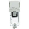Filtr seria AFD30, filtracja do 0.01μm 240L/min G 3/8, Automatyczny SMC