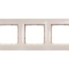 Simon 54 Premium Ramka Potrójna Kremowa /Do Karton-Gips/ Drk3/41