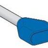Końcówka tulejkowa podwójna izolowana 0,75mm2 niebieska AZ5DE007 /100szt./