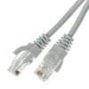 Patchcord Utp Kat.5E Kabel Sieciowy Lan 2X Rj45 Linka Szary 10M Atel
