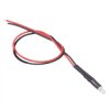 White 3mm Prewired Diffused LED 20cm Cable 12V