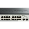 Nie Przełącznik Gigabit 20-portowy , montaż: stacjonarny, szafa Rack Gigabit 10/100/1000Mbit/s 16 4, D-Link Element