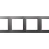 SZAFIR Ramka 4 poczwórna do łączników IP-44 szary mat RH-4Z/70 OSPEL