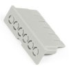 Hammond 1597DINCOV4GY DIN Rail Enclosure Cover Knockout