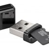 Card reader USB 2.0 - for reading Micro SD and SD memory card formats