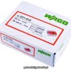 SzybkozĹÄczka 3x0,5-6mm2 transparentna pomaraĹczowa x30szt. WAGO 221-613