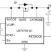 Automotive ideal diode controller with FET good open-drain output