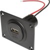 Gniazdo USB do zabudowy ProCar 67332501, Obciążalność prądu maks.: 3 A, 12 - 5 V, 24 - 5 V