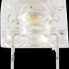 9555Y1C-HSA-C 5mm Super Flux LED, yellow, 1600 mcd, 100°