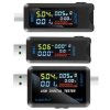 Wielofunkcyjny tester napięcia i prądu USB z wyświetlaczem cyfrowym IPS, tester pojemności, tester mocy, cyfrowy woltomierz, urz