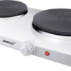 Podwójna kuchenka elektryczna Steba 063800 ochrona przed przegrzaniem, lampka kontrolna, bezstopniowy regulator temperat
