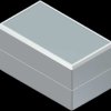 ABS enclosure, (L x W x H) 145 x 85 x 73 mm, light gray (RAL 9018), IP54, 770.5