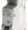 Wyłącznik nadprądowy MCB, 1-biegunowy, 3A, na szynę DIN, Siemens, 5SJ