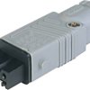 Hirschmann 932 140-106-200 Złącze męskie sieciowe STAK złącze żeńskie proste Łączna ilość styków: 3 + PE 16 A szary 200