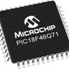 Mikrokontroler Microchip PIC18 TQFP 44-pinowy Montaż powierzchniowy PIC18F 64 KB Flash