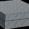 61560085 Archive boxes, recycled, size S, 3 pieces, anthracite/white
