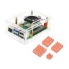 Akrylowa osłona ochronna Wentylator chłodzący Radiator aluminiowy Czysta miedź dla płyty rozwojowej Raspberry Pi 5