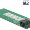 62703 SATA 22 pin / SFF-8643 NVMe > 1 x M.2 NGFF Key M