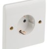Gniazdo wtykowe Typ F - niemieckie Schuko Montaż wpuszczany MK Electric 16A