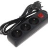 Listwa Zasilająca Pr-1.5M-3G-Sw/B (3 Gniazda) 1.3M