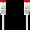 CCGP85215WT30 Patch cable, Cat.6, U/UTP, 3 m, white