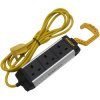 Stanley SXECFA1AHFE 3-Gang Powerboard with Foldable Hook 3m