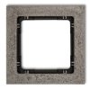 DECO Ramka uniwersalna - beton (ramka: ciemnoszary: spód: czarny) ciemnoszary 28-12-DRB-1 KARLIK