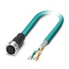Kabel Ethernet Cat5 długość 10m Z zakończeniem Phoenix Contact Poliuretan