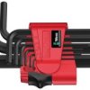 Wera 950/9 BM N wewnętrzny sześciokąt Zestaw kluczy trzpieniowych 1.5 mm, 2 mm, 2.5 mm, 3 mm, 4 mm, 5 mm, 6 mm, 8 mm, 10