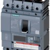 Wyłącznik zasilania Siemens 3VA6210-8KT41-0AA0 Zakres ustawienia (Prąd): 40 - 100 A Maksymalne napięcie przełączania: 60