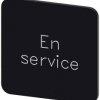 Tabliczka opisowa Siemens 3SU1900-0AF16-0GM0 (S x W) 22 mm x 22 mm En Service 10 szt.