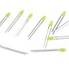 Dioda LED 3mm żółta matowa (10szt) /321
