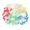 Opencircuit 5mm diffuse LED kit - 5 colors, 100 pieces