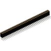 Socket header, 72 pole, pitch 2.54 mm, angled, black, BL 8 72 Z