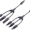 BKL Electronic 2800021 3/1 Adapter Y 4 mm² Długość kabla 0.30 m