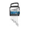 Zestaw kluczy płasko-oczkowych 7 szt. 8-19mm plastikowa zawieszka CrV DIN 3113 HT1W490 HOEGERT